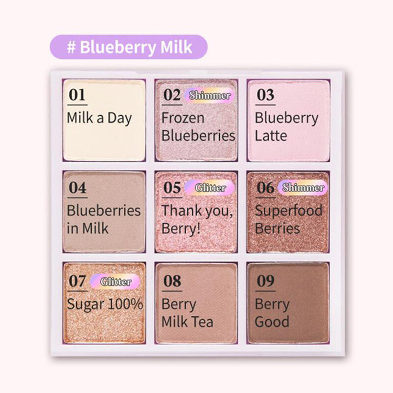 Play Color Eyes Milky New Year #Blueberry Milk
