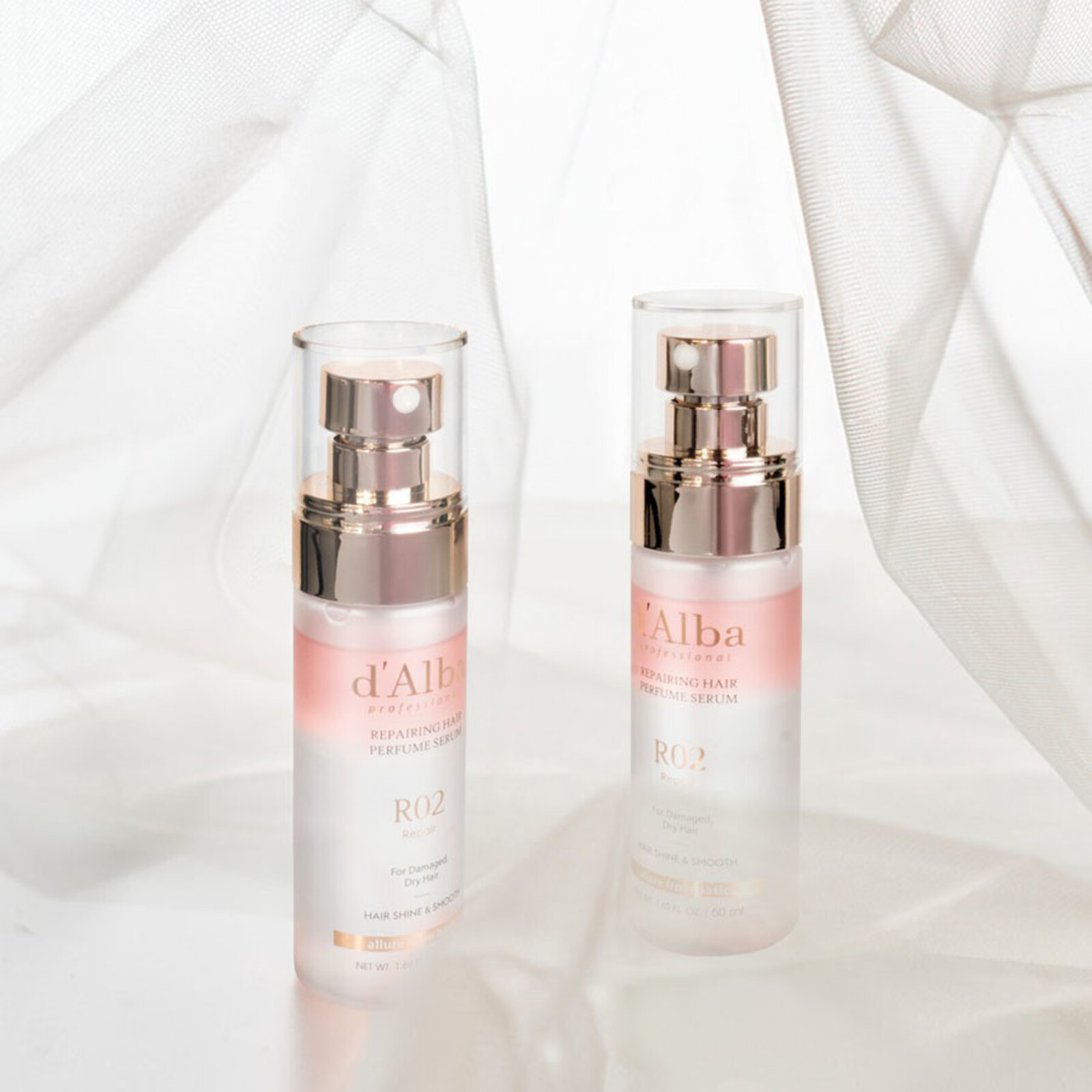 d'Alba Professional Repairing Hair Perfume Serum_Rose freesia