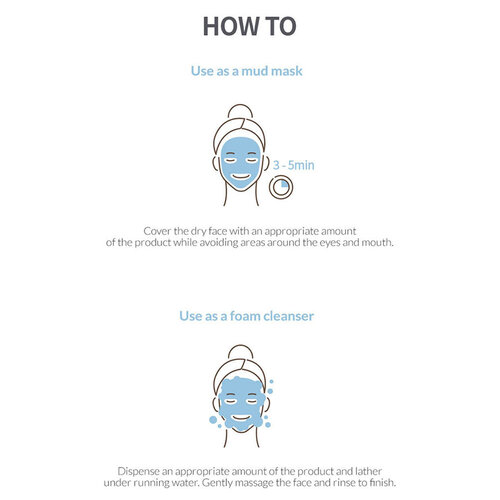Bubbling Splash Mask Indian Glacial Mud Blithe Bubbling Splash Mask Indian Glacial Mud
