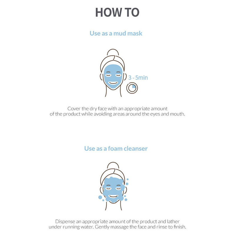 Bubbling Splash Mask Indian Glacial Mud