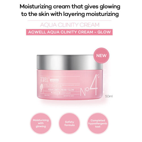 Aqua Clinity Cream Glow ACWELL Aqua Clinity Cream Glow