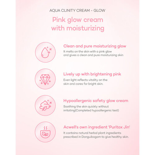 Aqua Clinity Cream Glow ACWELL Aqua Clinity Cream Glow
