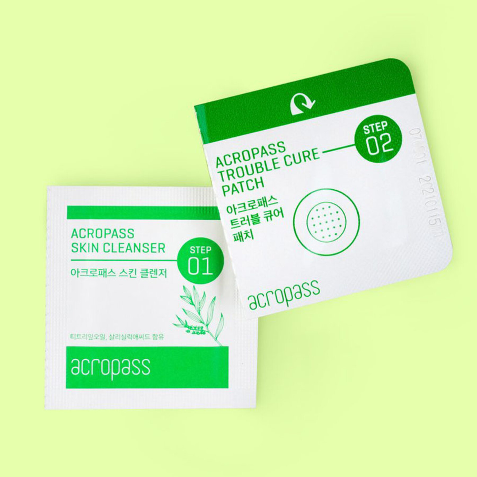 AcroPass Trouble Cure (skin cleanser 6ea+trouble cure 6 patches)