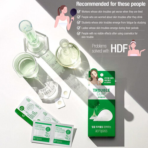 AcroPass Trouble Cure (skin cleanser 6ea+trouble cure 6 patches)