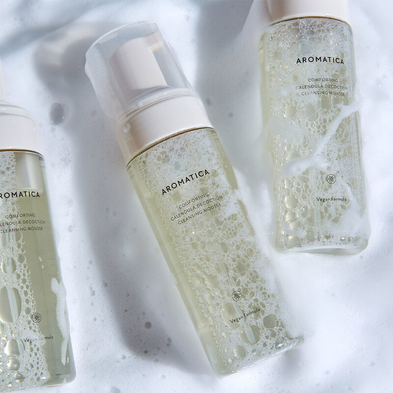 Comforting Calendula Decoction Cleansing Mousse