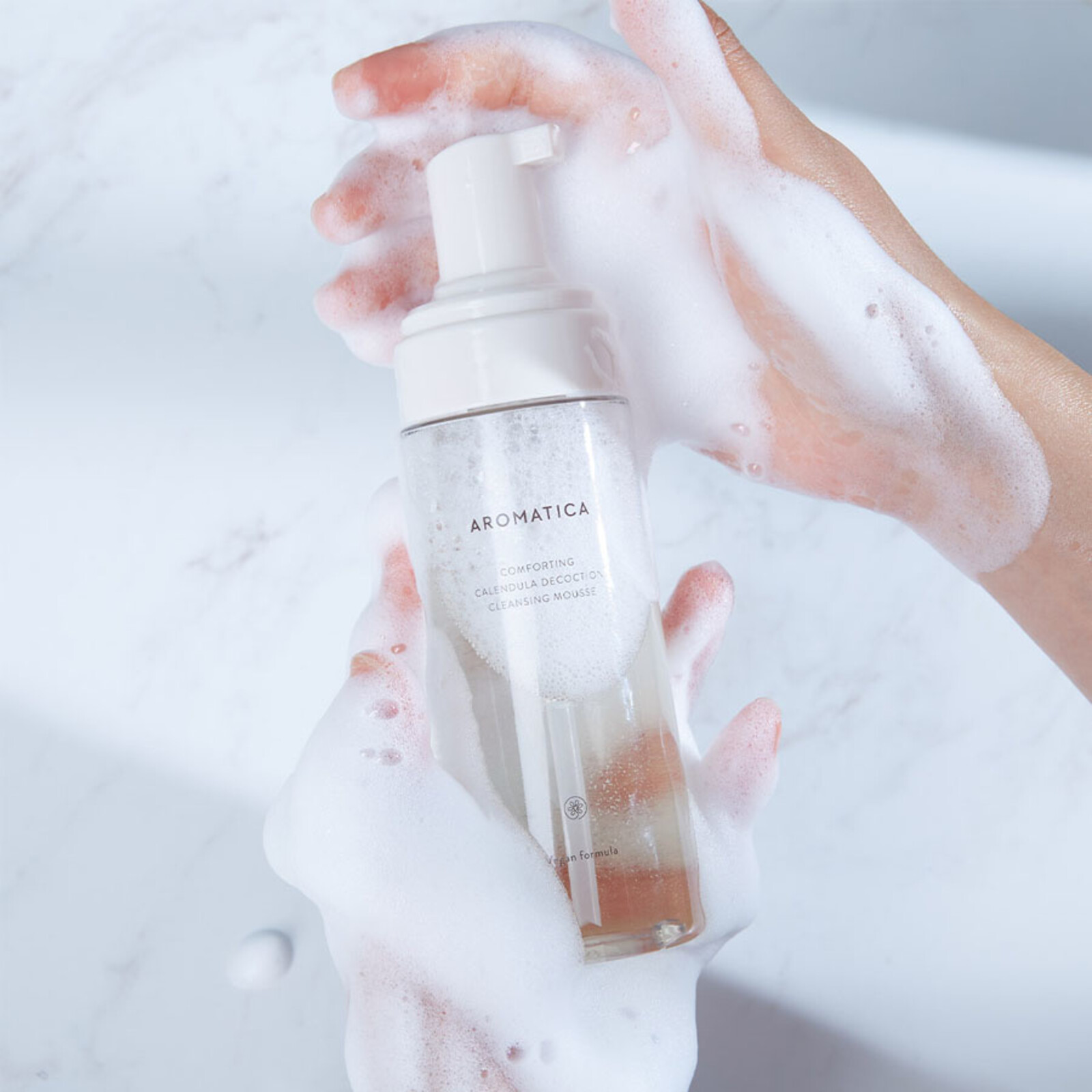 Aromatica Comforting Calendula Decoction Cleansing Mousse