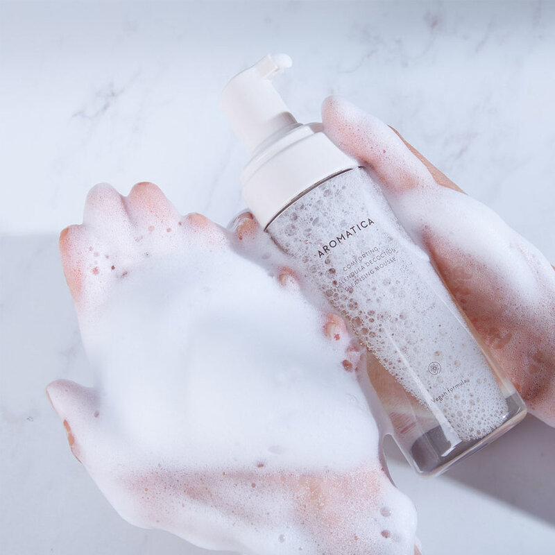 Comforting Calendula Decoction Cleansing Mousse