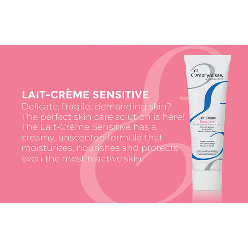 Lait-Crème Sensitive Embryolisse Lait-Crème Sensitive