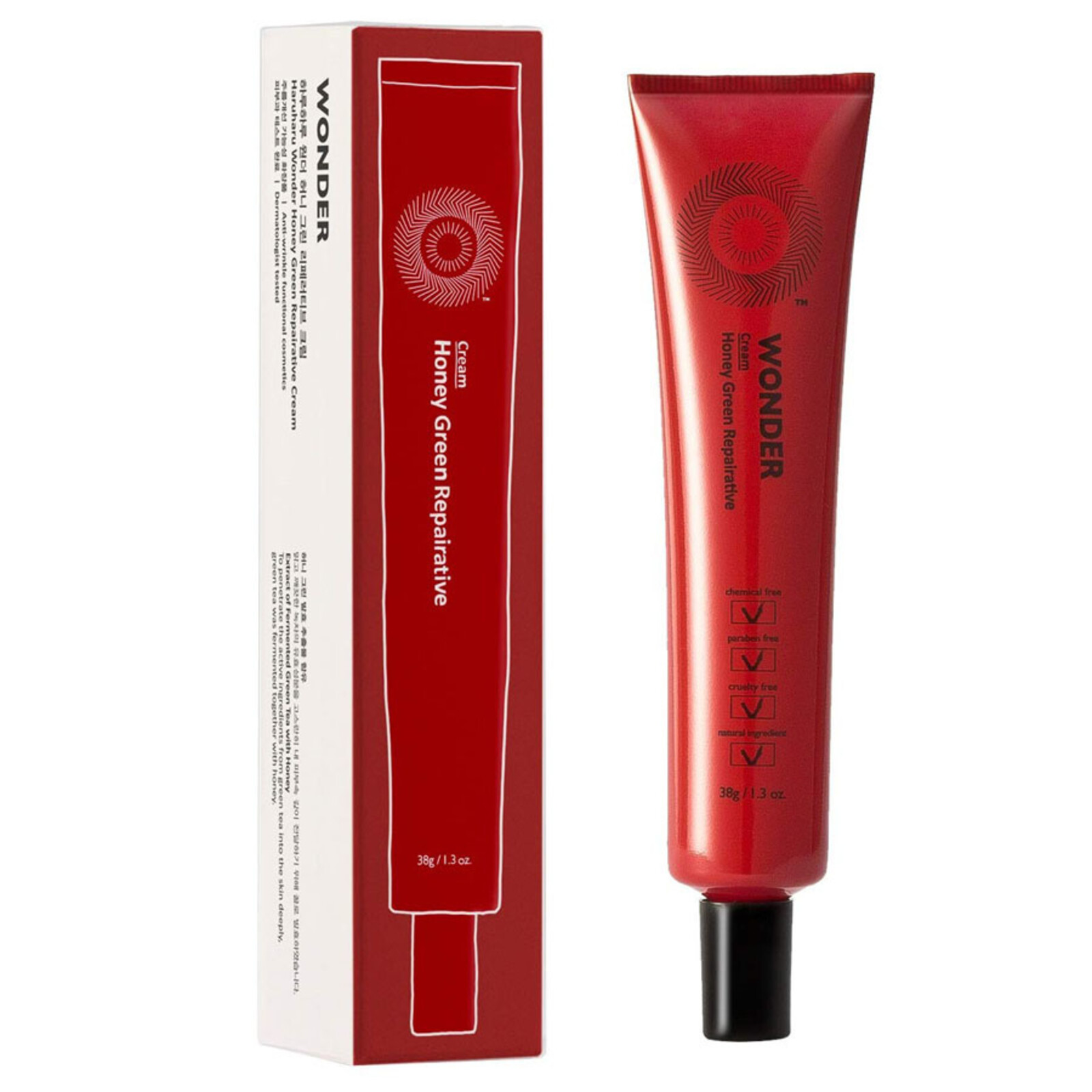 Haruharu Wonder Honey Green Repairative Cream