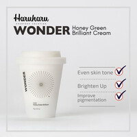 Haruharu Wonder Honey Green Brilliant Cream