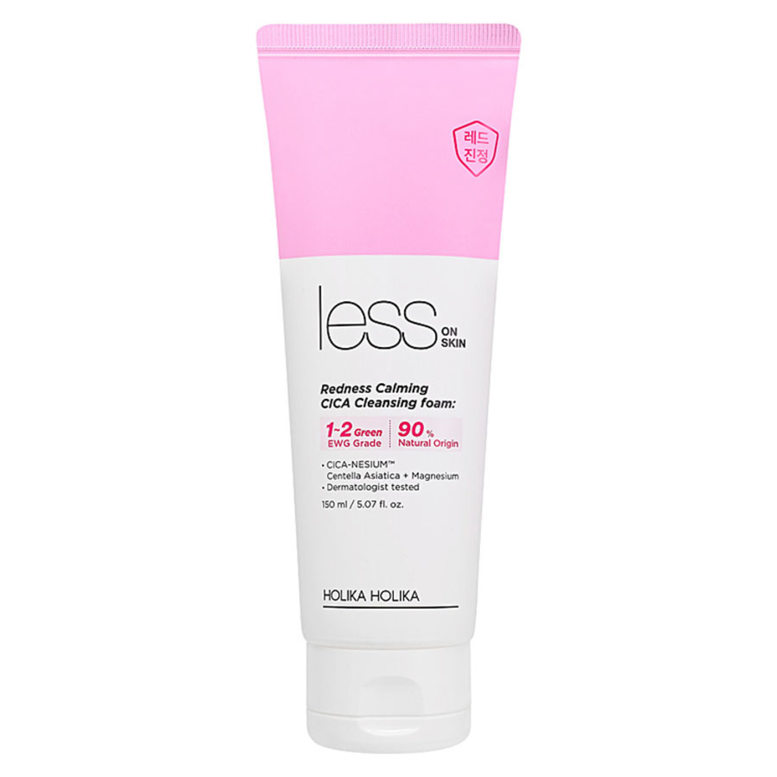 Holika Holika Less On Skin Redness Calming CICA Cleansing Foam