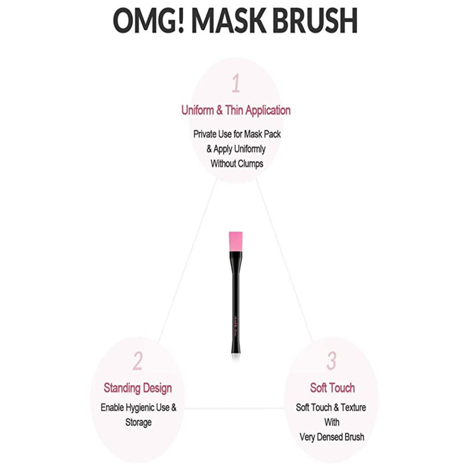 Double Dare OMG! Standing Mask Brush
