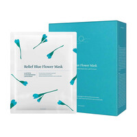 Relief Blue Flower Mask HYGGEE Relief Blue Flower Mask