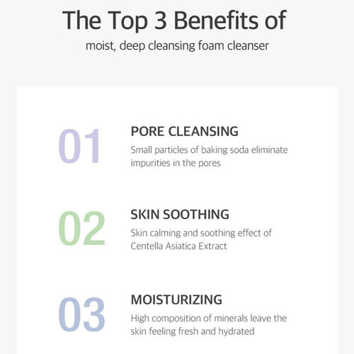 Baking Soda Deep Pore Foam Cleansing Celimax Baking Soda Deep Pore Foam Cleansing