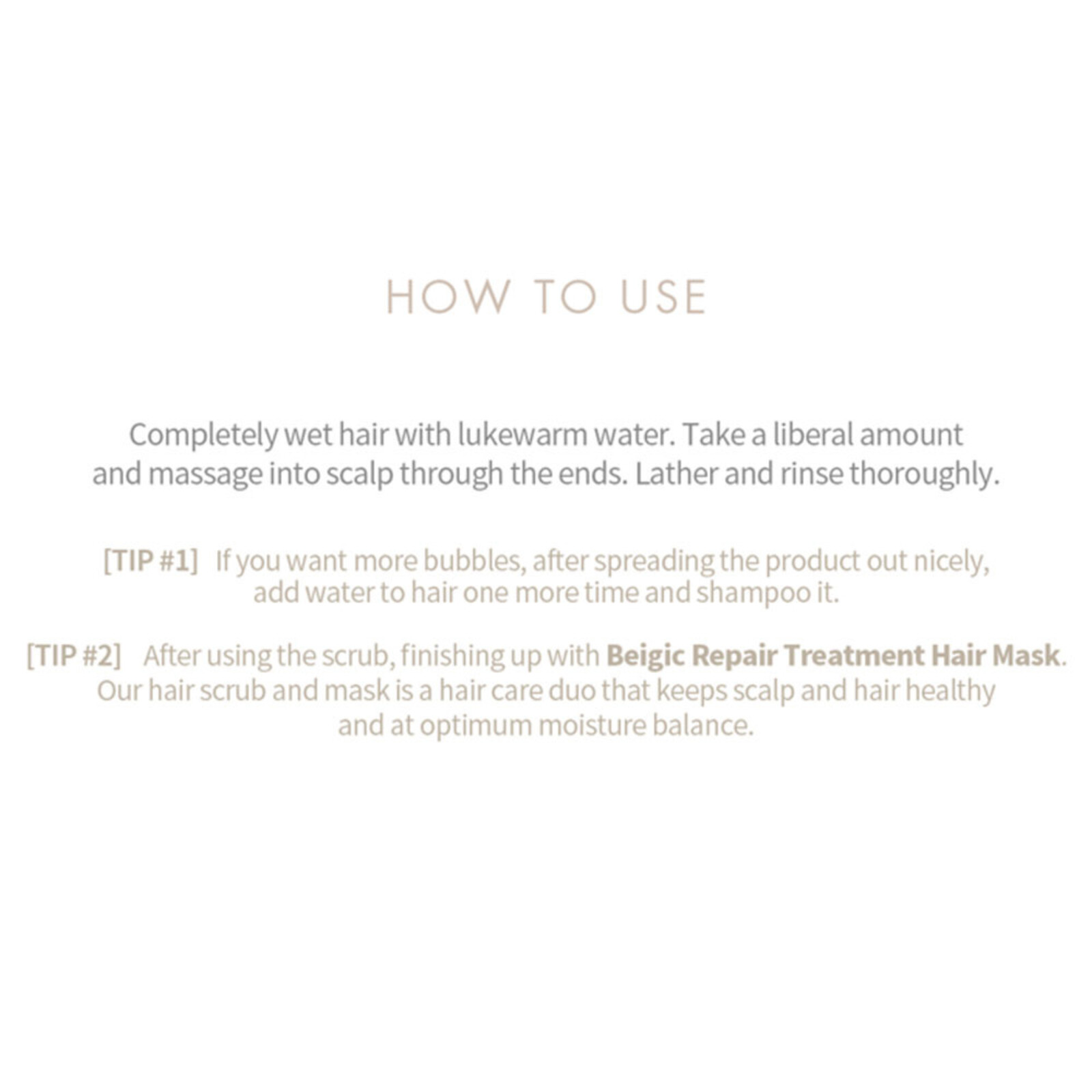 Beigic Scalp Revival Purifying Scrub