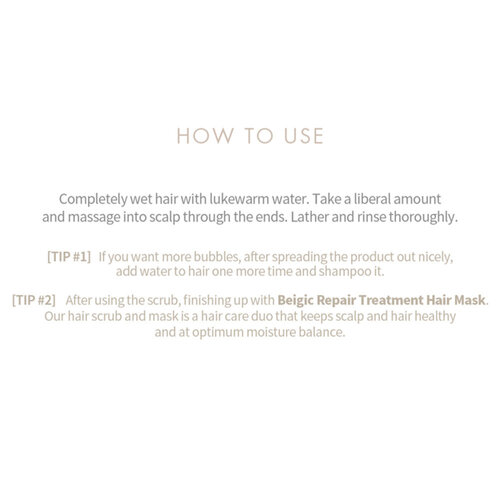 Beigic Scalp Revival Purifying Scrub