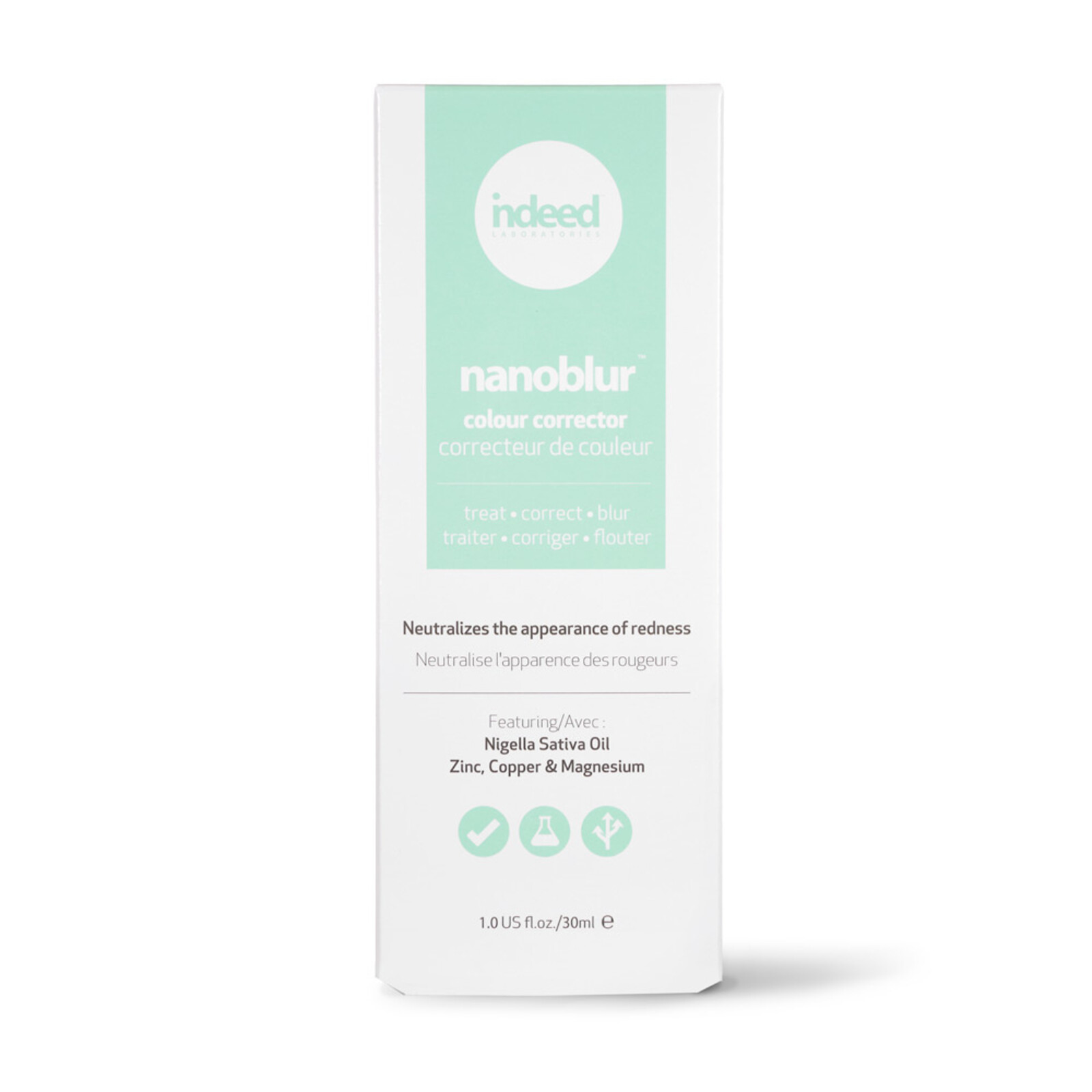 Indeed Labs Nanoblur Colour Corrector CC Cream (Green)