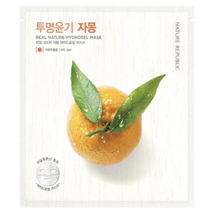 Nature Republic Real Nature Grapefruit Hydrogel Mask Real Nature Grapefruit Hydrogel Mask