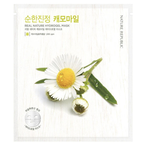 Real Nature Chamomile Hydrogel Mask Nature Republic Real Nature Chamomile Hydrogel Mask