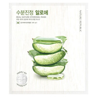 Real Nature Aloe Hydrogel Mask Nature Republic Real Nature Aloe Hydrogel Mask