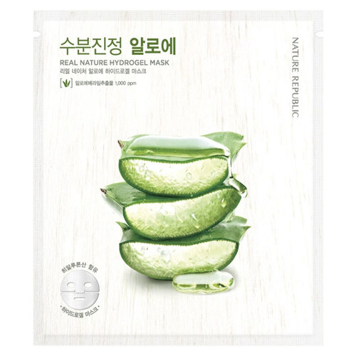 Real Nature Aloe Hydrogel Mask Nature Republic Real Nature Aloe Hydrogel Mask