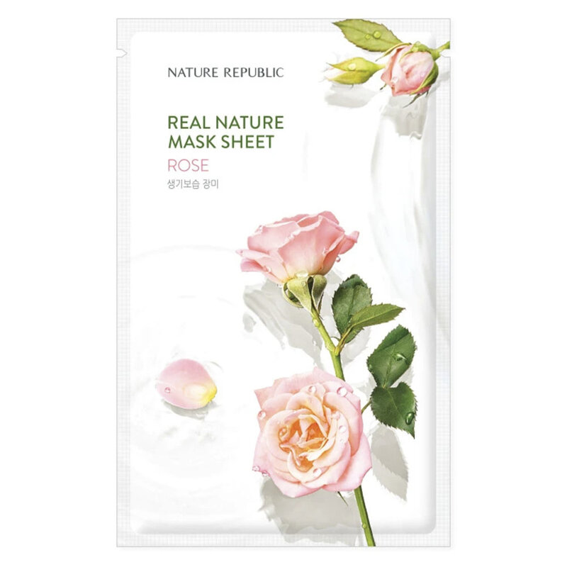 Real Nature Rose Sheet Mask