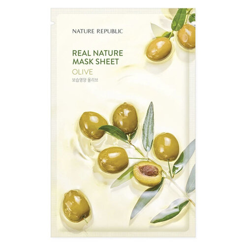 Nature Republic Real Nature Olive Sheet Mask