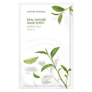 Nature Republic Real Nature Green Tea Sheet Mask Real Nature Green Tea Sheet Mask