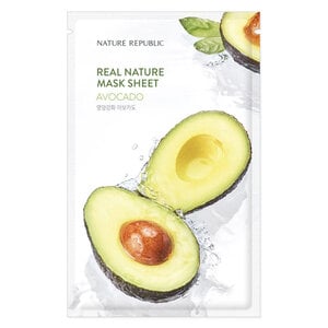 Nature Republic Real Nature Avocado Sheet Mask Real Nature Avocado Sheet Mask