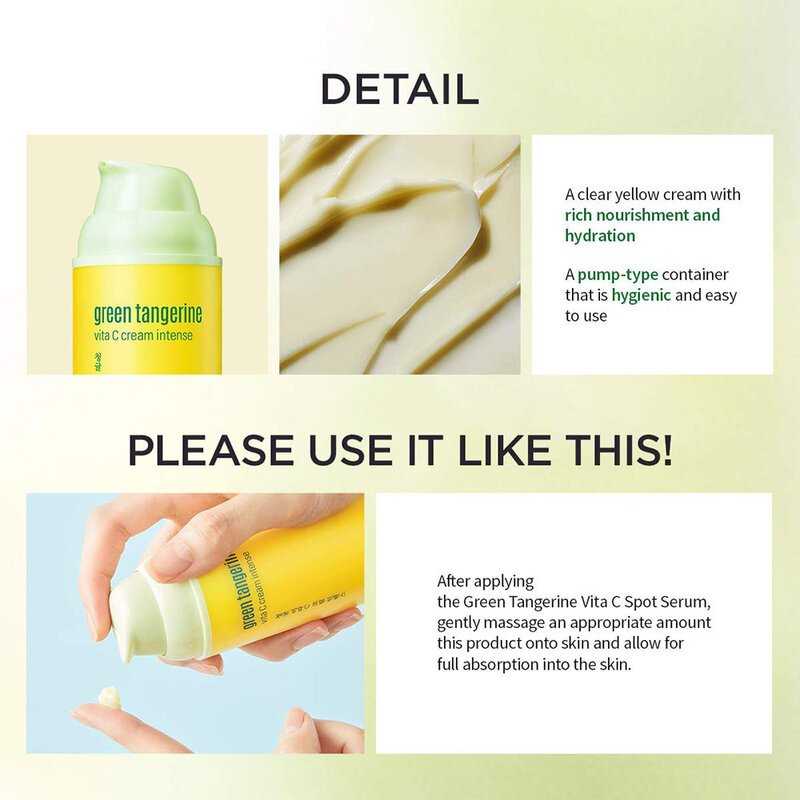 Green Tangerine Vita C Cream Intense