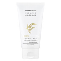 Rice Pure Clay Mask to Foam Cleanser Thank You Farmer Rice Pure Clay Mask to Foam Cleanser