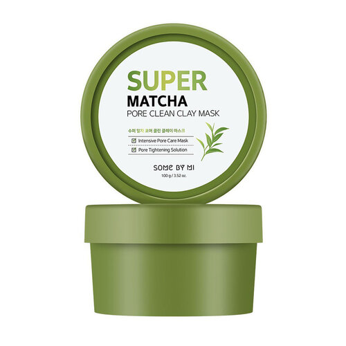 Super Matcha Pore Clean Clay Mask Some By Mi Super Matcha Pore Clean Clay Mask