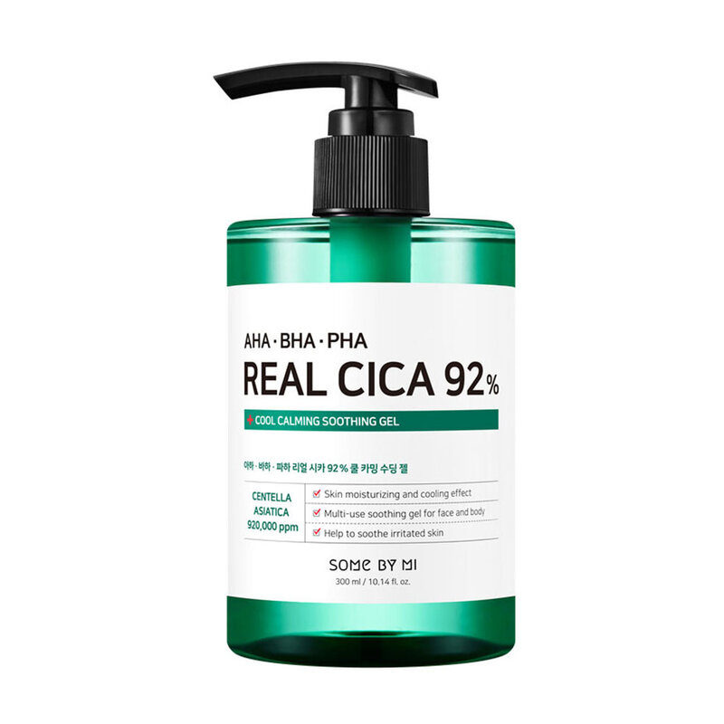AHA, BHA, PHA Real Cica 92% Cool Calming Soothing Gel