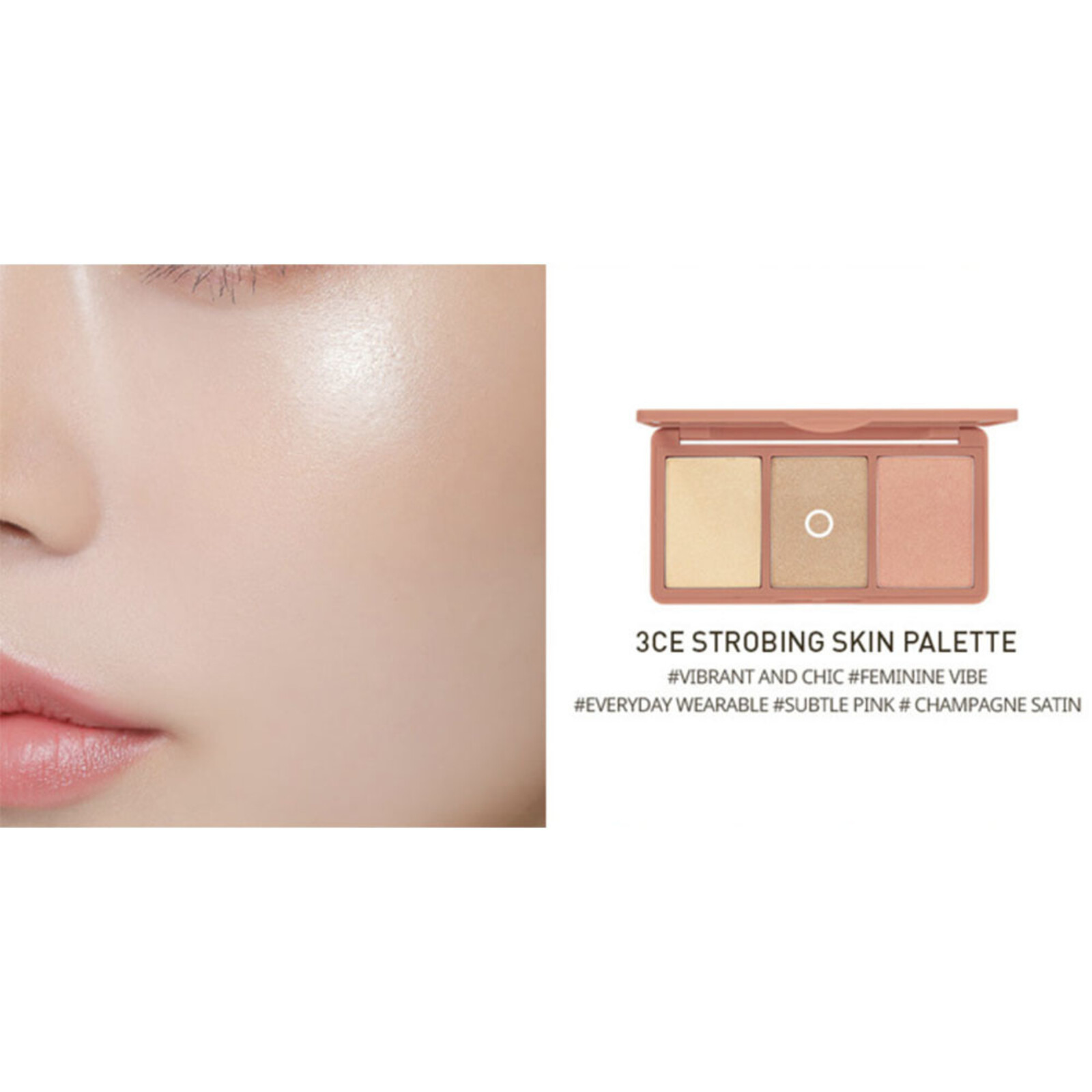 3CE Strobing Skin Palette