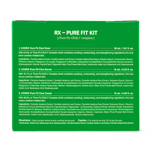 CICA-7 Relief Kit (3 step) COSRX CICA-7 Relief Kit (3 step)