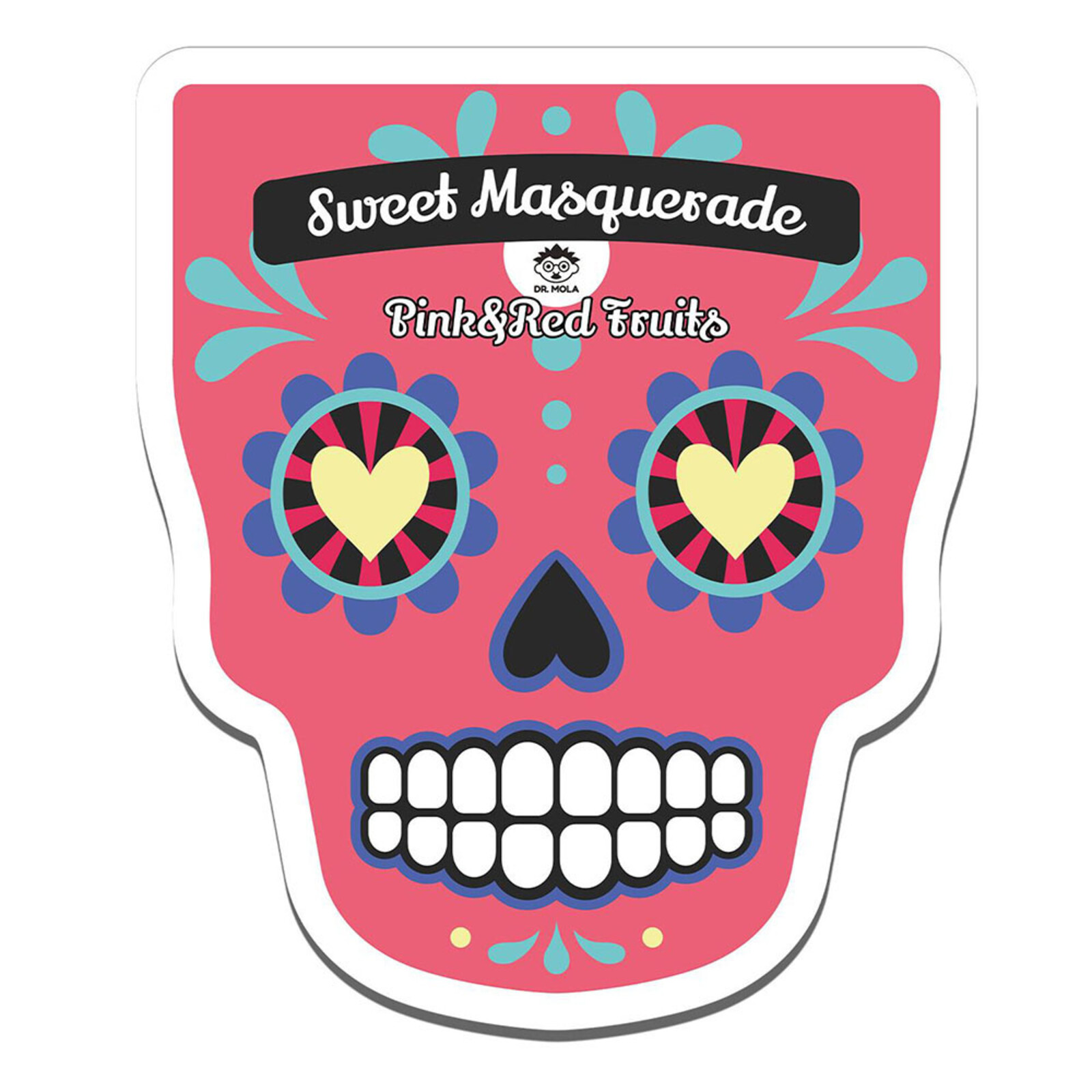 Dr. Mola Sweet Masquerade Red&Pink Fruits Mask