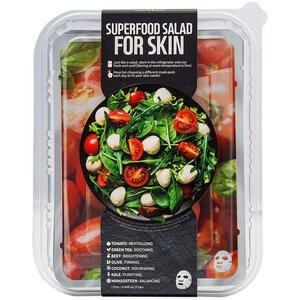 Farm Skin Salad Sheet Masks With Tomato - Dried And Tired Skin Salad Sheet Masks With Tomato - Dried And Tired Skin