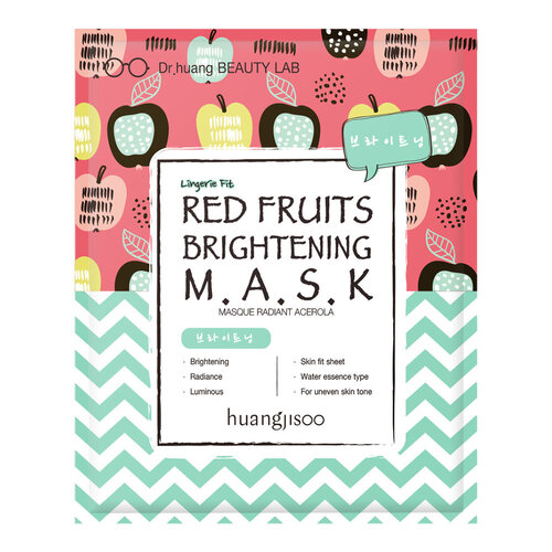 Red Fruits Brightening Mask Huangjisoo Red Fruits Brightening Mask