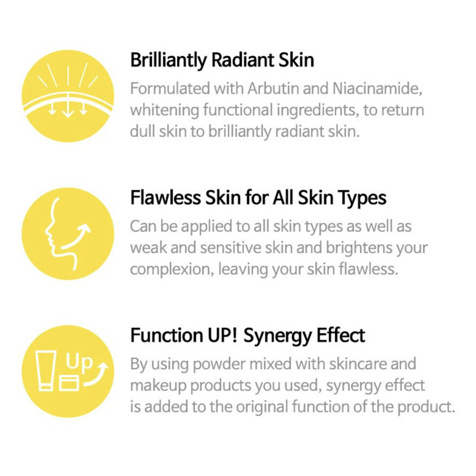 TIA'M Arbutin Blending Powder