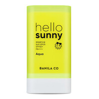 Hello Sunny Essence Sun Stick SPF50+ PA++++ Aqua Banila Co Hello Sunny Essence Sun Stick SPF50+ PA++++ Aqua