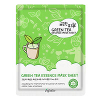 Pure Skin Green Tea Essence Sheet Mask Esfolio Pure Skin Green Tea Essence Sheet Mask
