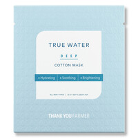 True Water Deep Cotton Mask Thank You Farmer True Water Deep Cotton Mask