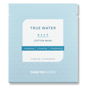 Thank You Farmer True Water Deep Cotton Mask True Water Deep Cotton Mask