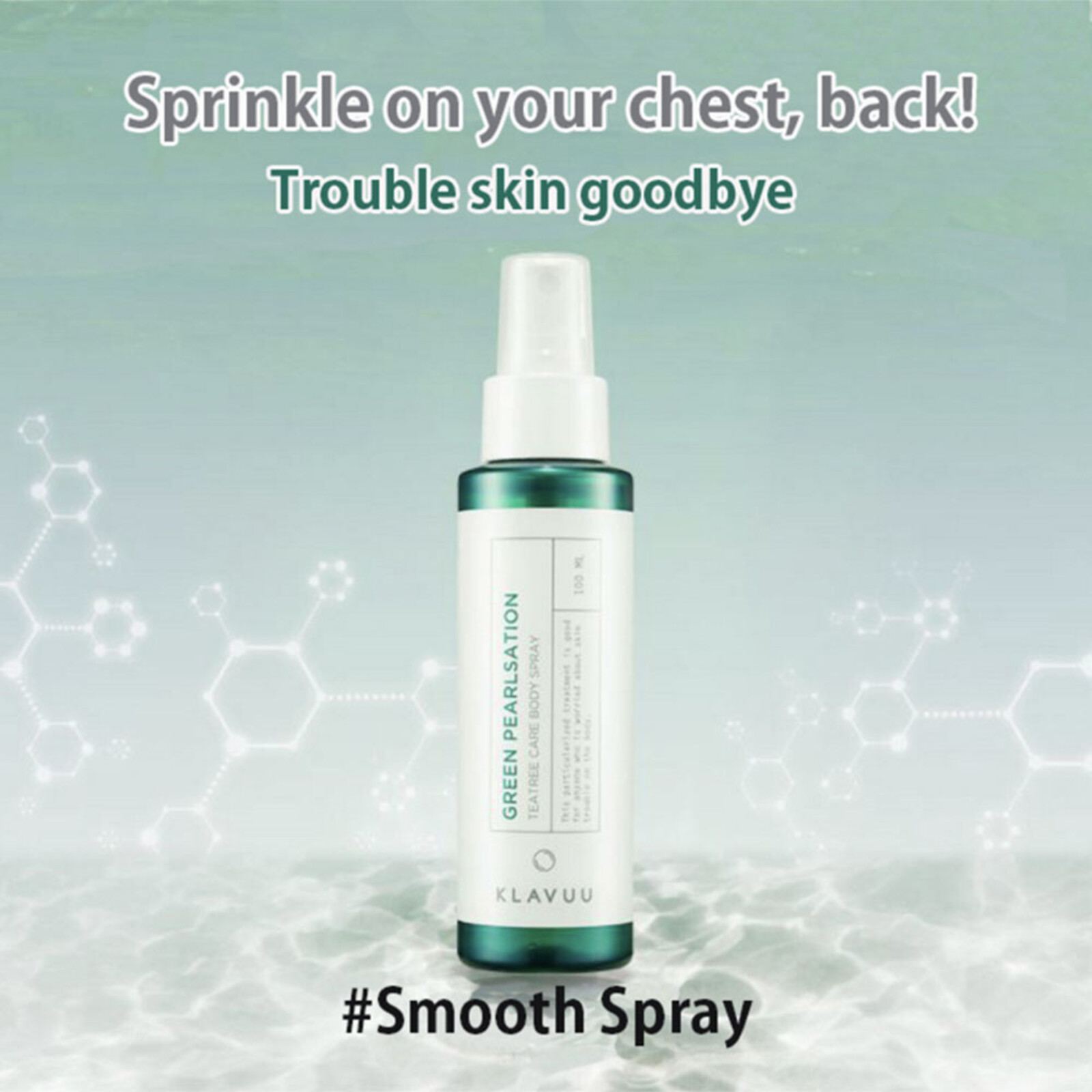 Klavuu Green Pearlsation Tea Tree Care Body Spray