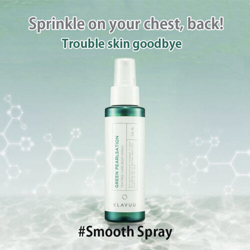 Green Pearlsation Tea Tree Care Body Spray Klavuu Green Pearlsation Tea Tree Care Body Spray