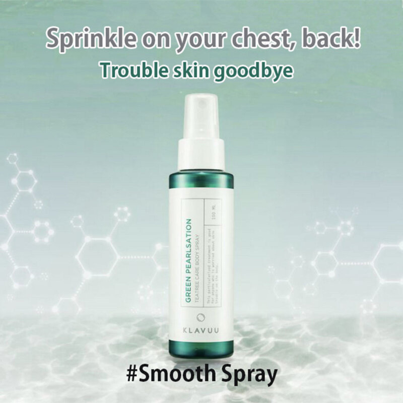 Green Pearlsation Tea Tree Care Body Spray