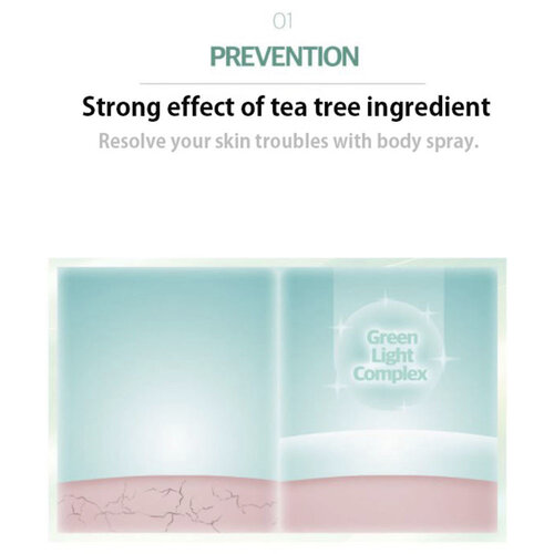 Green Pearlsation Tea Tree Care Body Spray Klavuu Green Pearlsation Tea Tree Care Body Spray