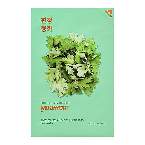 Pure Essence Mask Sheet Mugwort Holika Holika Pure Essence Mask Sheet Mugwort
