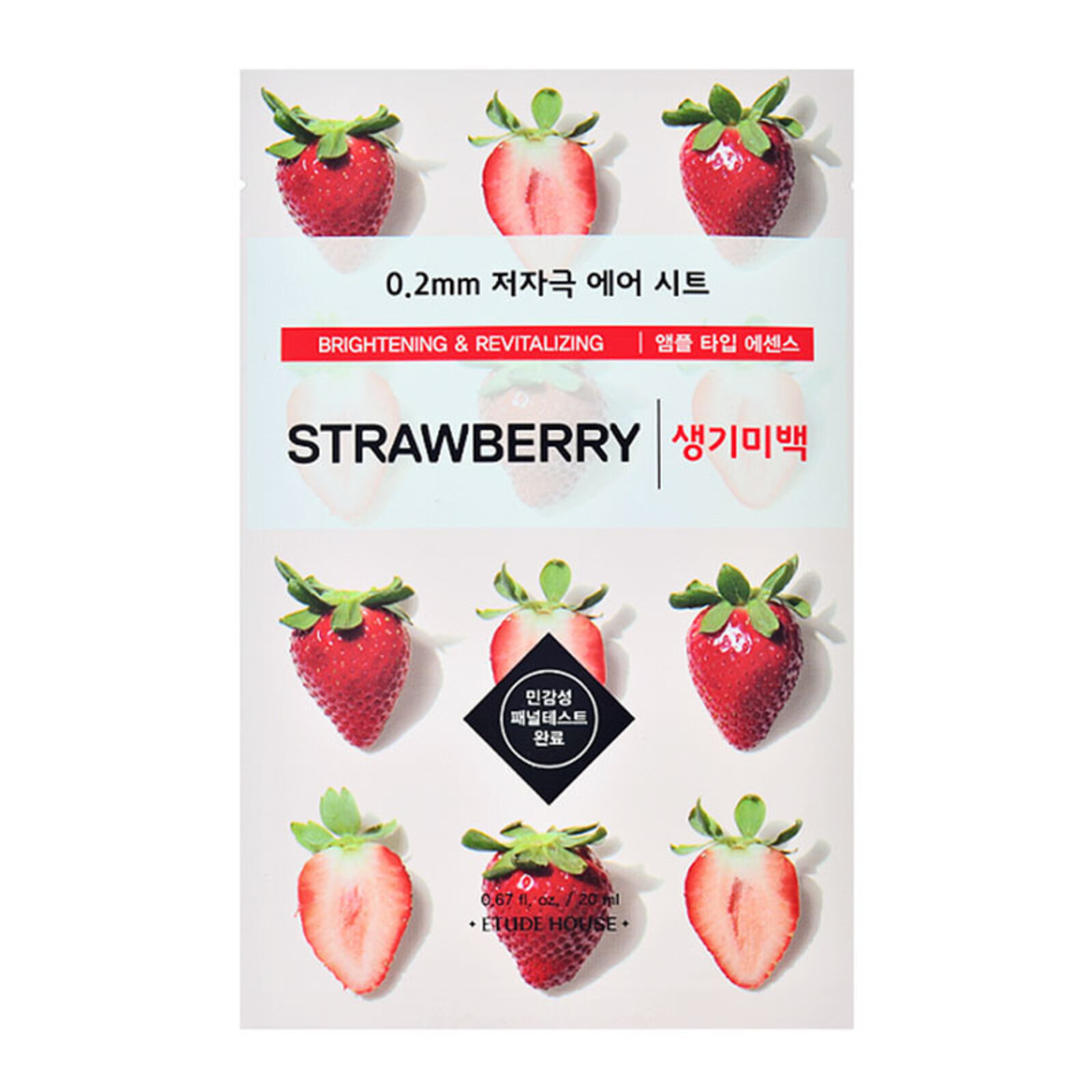 Etude House 0.2mm Therapy Air Mask Strawberry