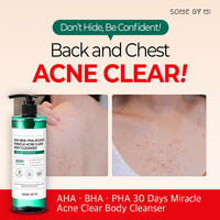 AHA.BHA.PHA 30 Days Miracle Acne Clear Body Cleanser Some By Mi AHA.BHA.PHA 30 Days Miracle Acne Clear Body Cleanser